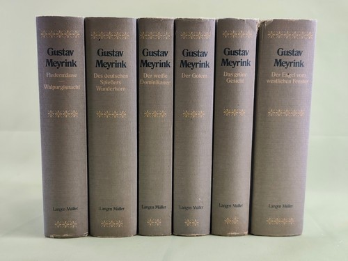 Gustav meyrink werke bände - gustav,